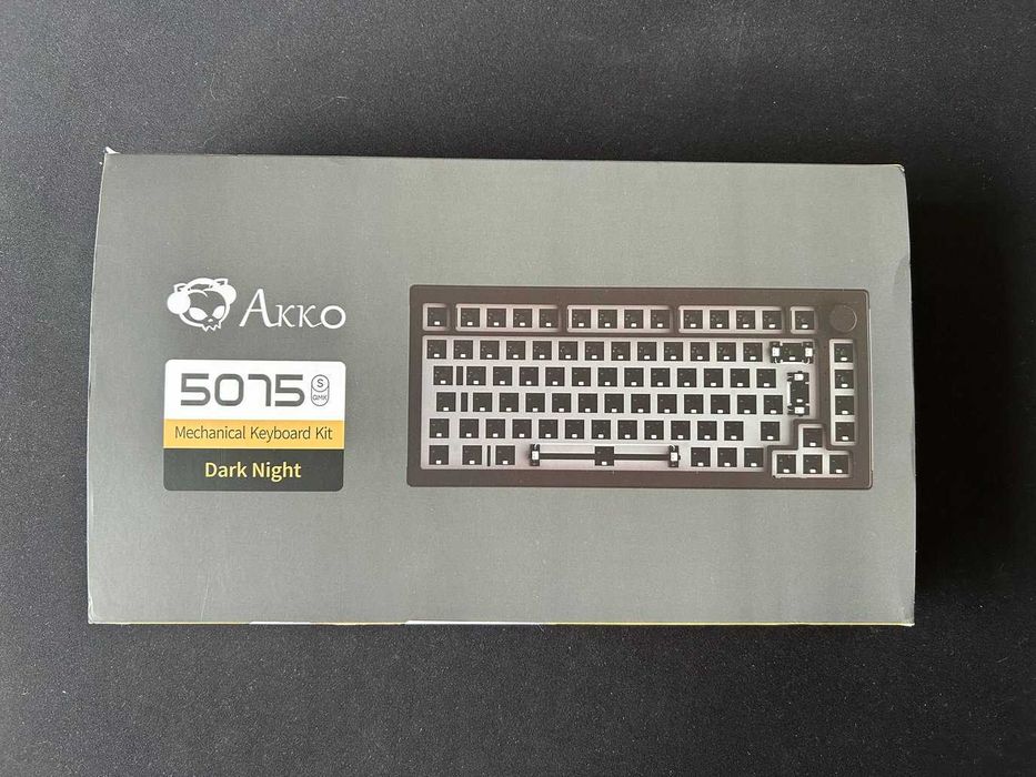 Teclado Mecânico Akko 5075S Preto RGB (ISO / PT)