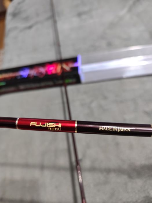 Kij spinningowy fujishi Saqura Shogun cw 4-21 gr.  długość 2.451