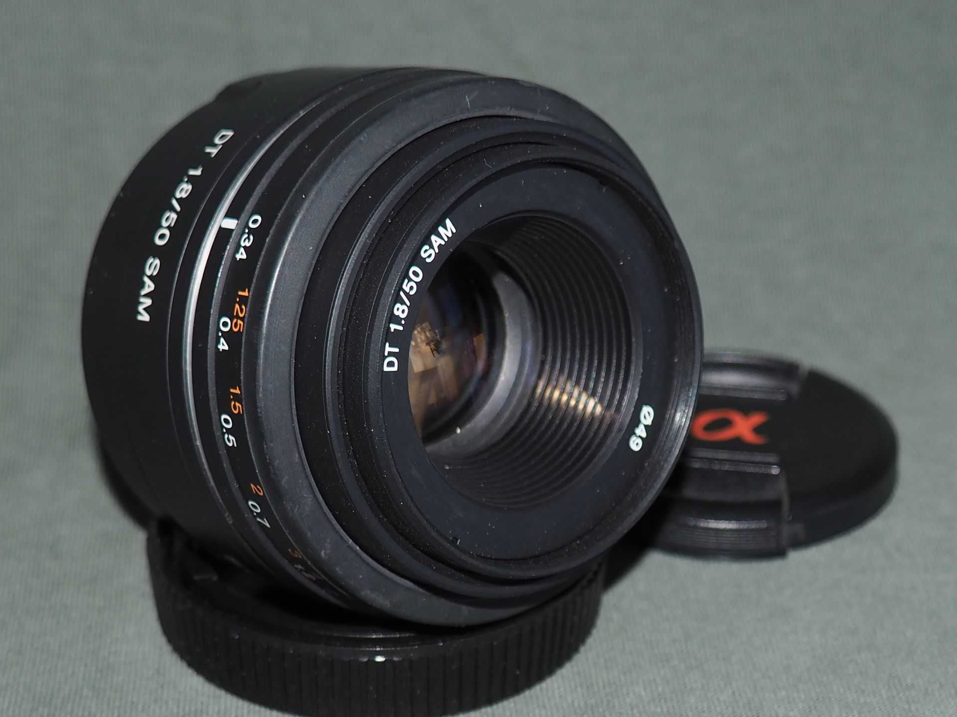 Obiektyw Sony DT f1.8/50mm SAM.