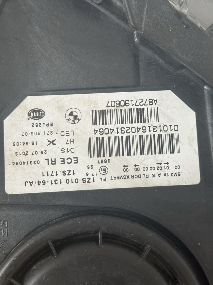 Lampy przod BMW seria 5 F10, F11 xenon, led komplet