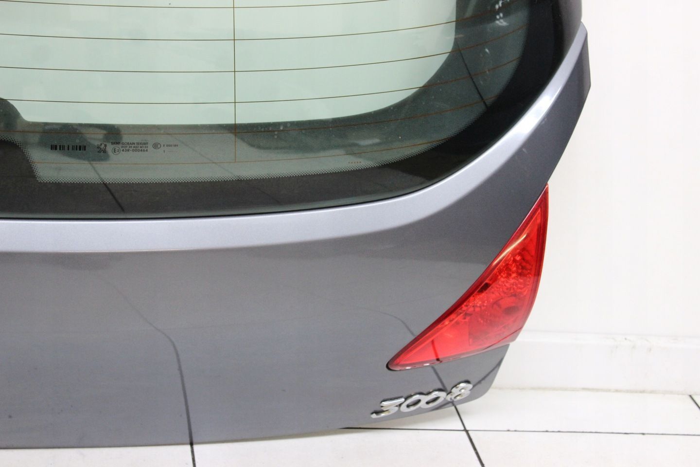 PEUGEOT 3008 I KLAPA POKRYWA BAGAŻNIKA KTH KTHC