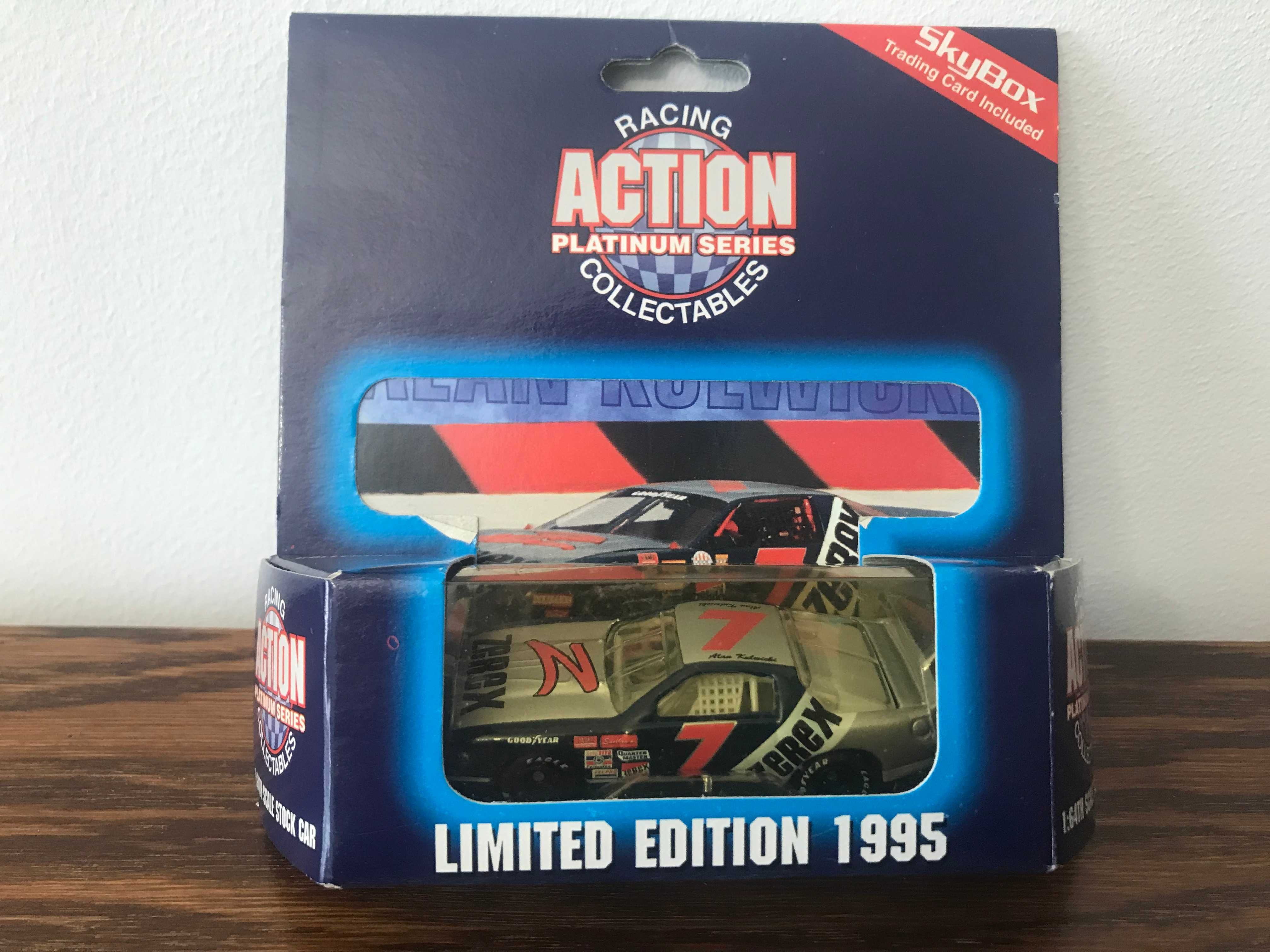 Alan Kulwicki #7 Zerex 1988 Ford Thunderbird Action Nascar