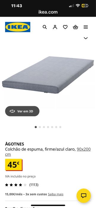 colchao agotnes ikea