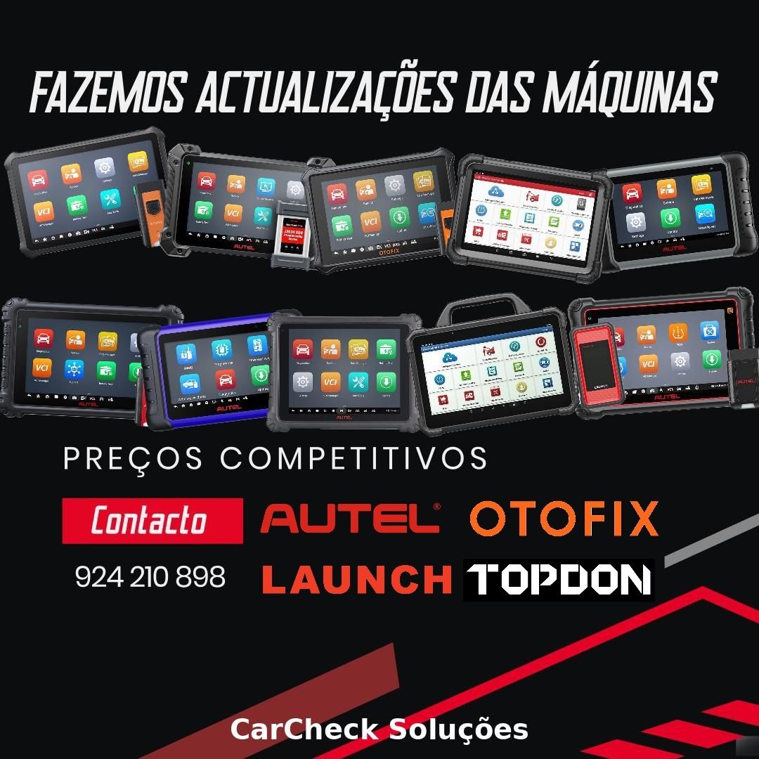 ACTUALIZAÇÕES das Máquinas de diagnóstico AUTEL / OTOFIX / LAUNCH