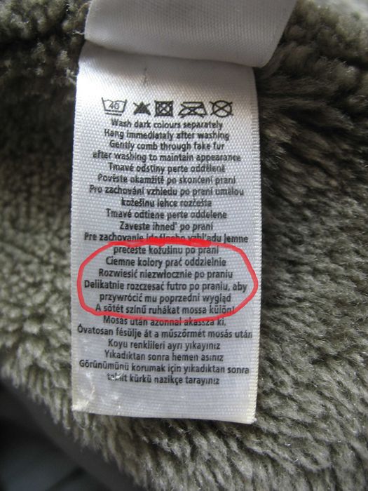 Ciepły kożuszek rozmiar M Cherokee