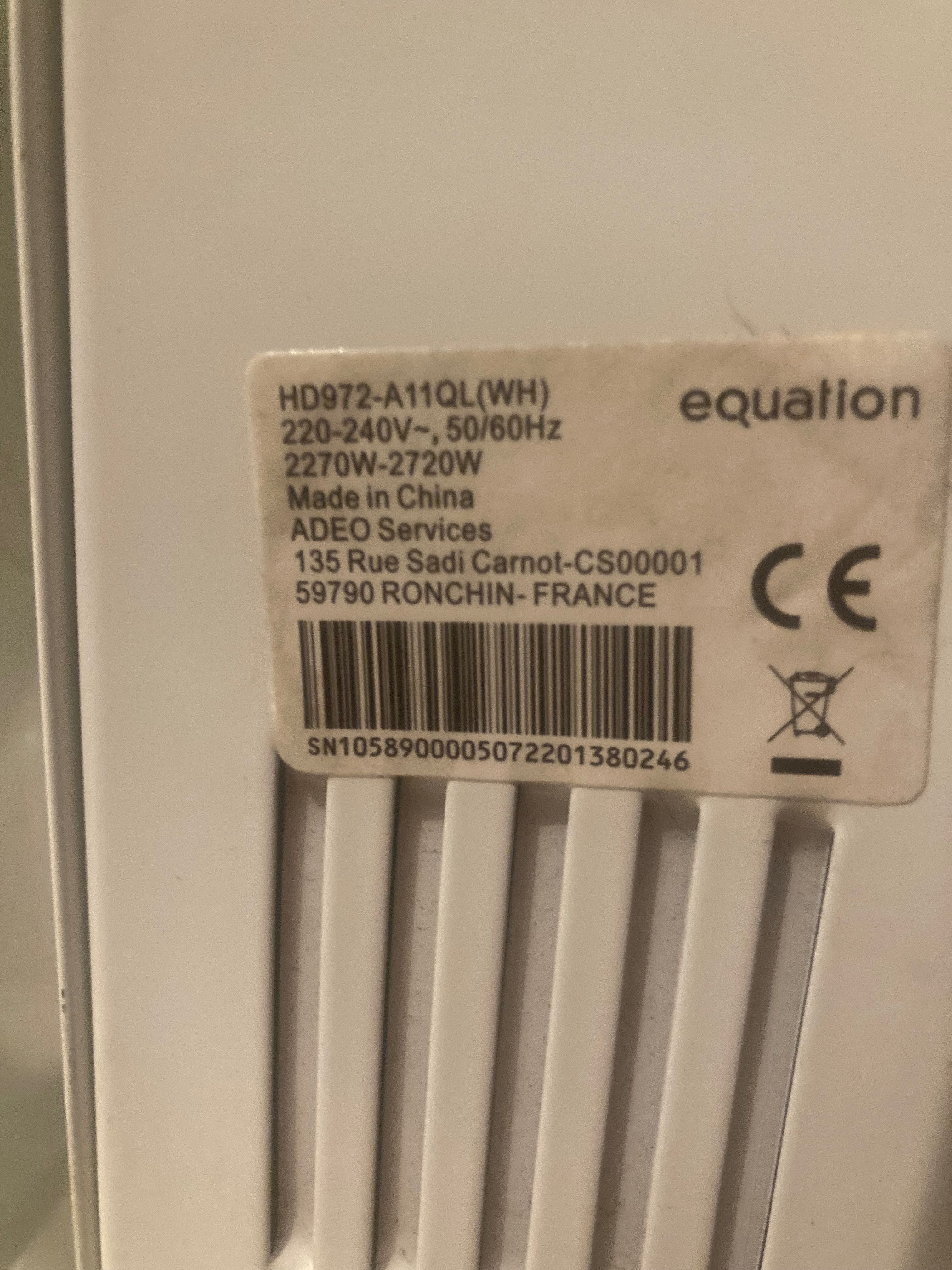 Aquecedor a óleo