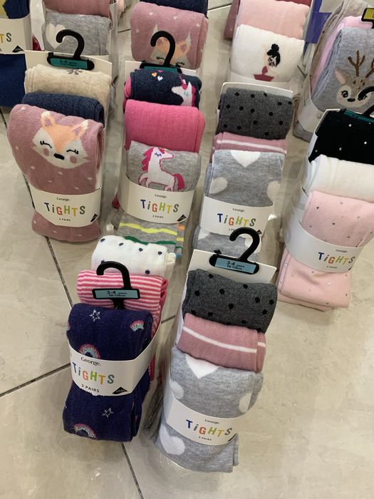 Колготи George 3-4,5-6,7-8,9-10,колготи Hm , колготи для дівчинки