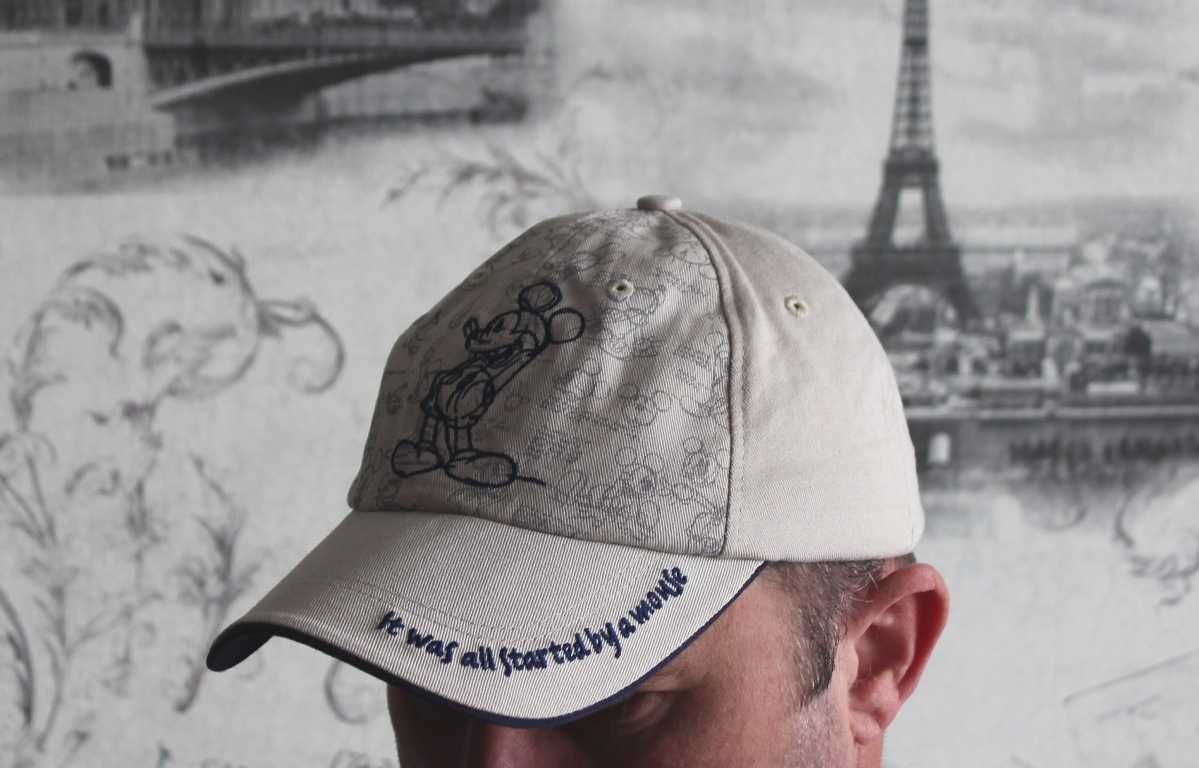 Кепка Vintage Disney Park Authentic Original Mickey Mouse Cap Оригінал