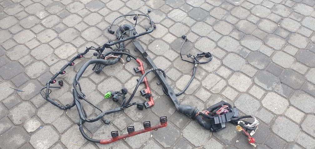 Sterownik komputer wiązka silnika komplet Audi s4 b6 4.2 BBK b7