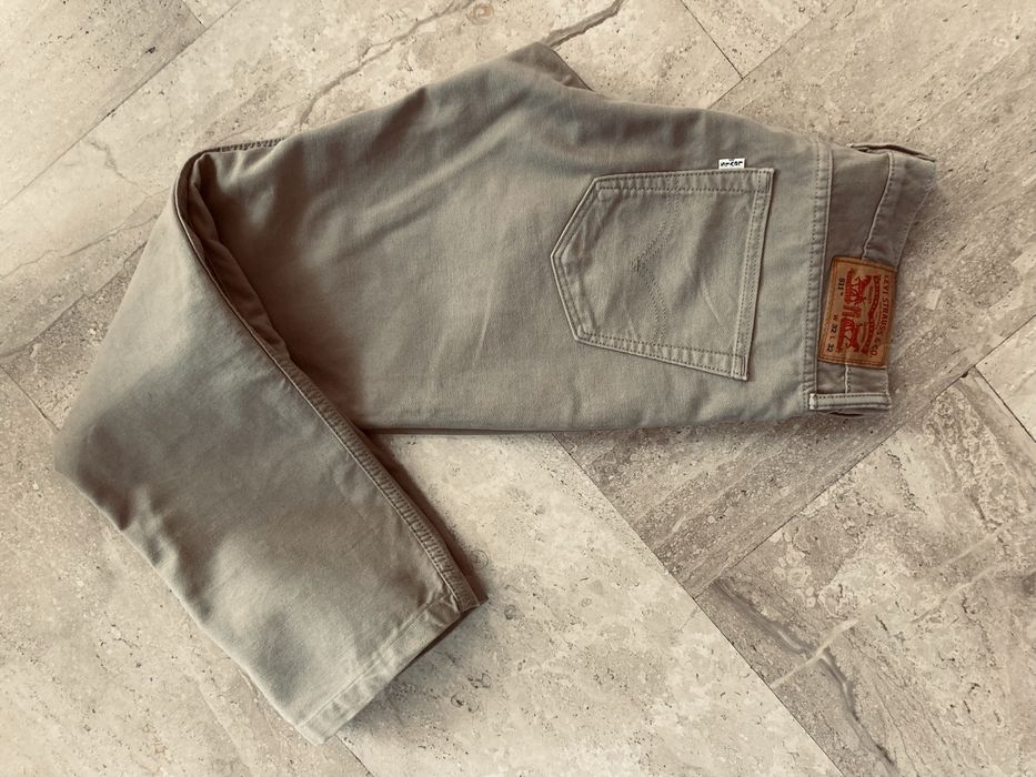 Męskie spodnie jeansy Levis 511 W 32 L 30