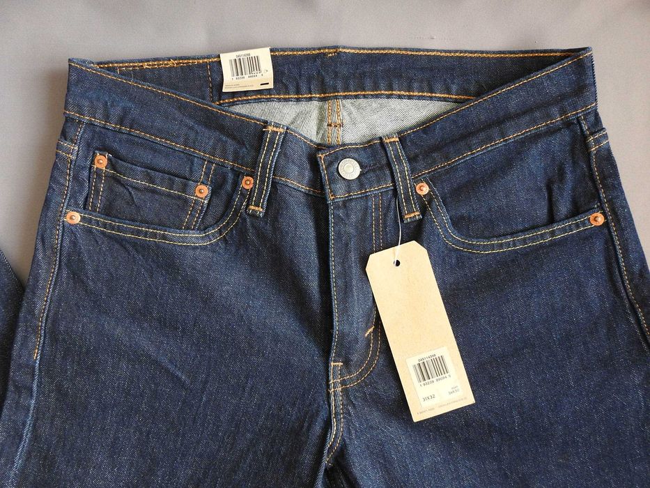 Levis 511 Stretch slim fit Новые джинсы 31x32 100% оригинал из США