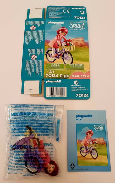 Playmobil 70124 Maricela z rowerem.