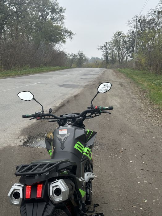 Продам мотоцикл Tekken R-line 250, 2024 року (24.5 кс) на документах