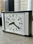 Unikatowy Vintage Zegar Junghans electronic ATO-MAT stalowy Spaca Age