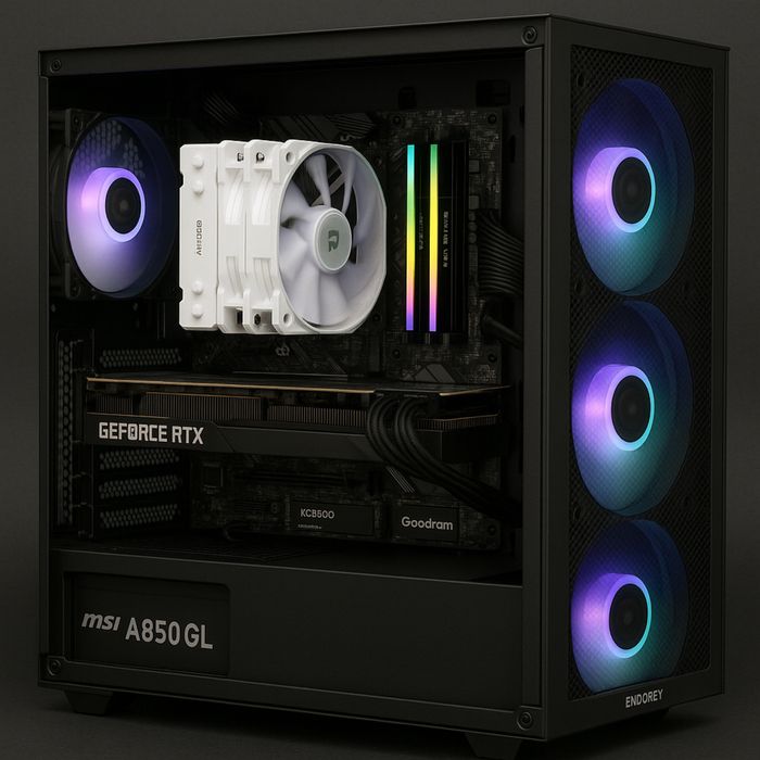 Komputer do gier Nowy, montaz i wysylka gratis