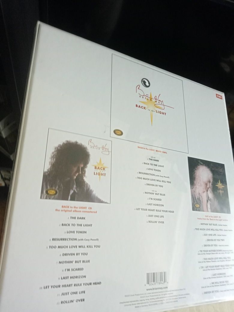 Brian May (Queen) - edições de colecionador em vinil e cd