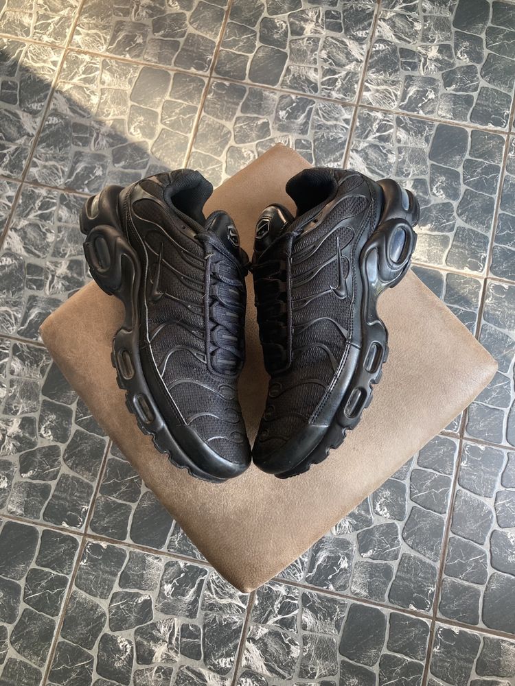 Кросівки Nike Air Max TN Plus Triple Black | Кроси Найк ТН ОРИГІНАЛ