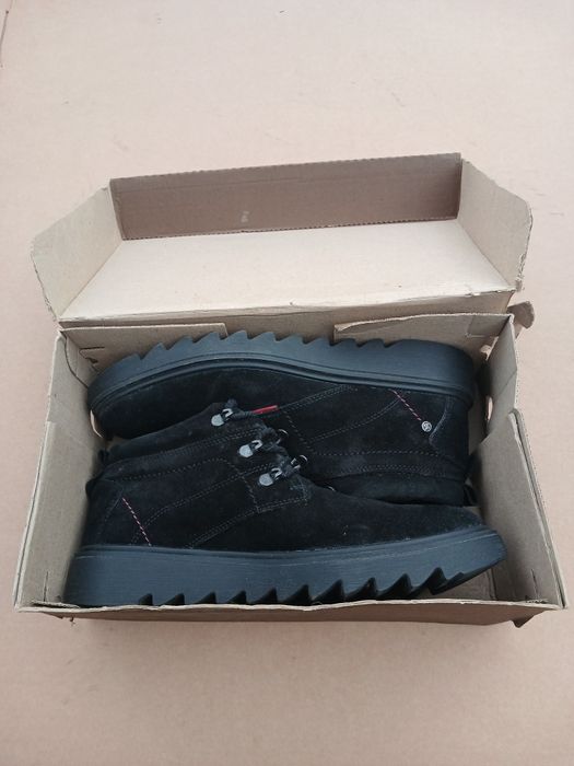 Черевики ботинки мужские 44 замша зимние