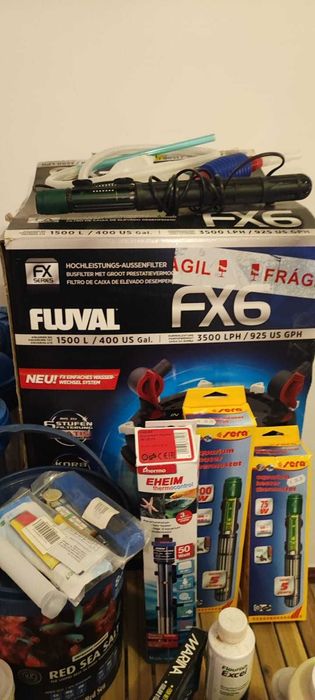 Aquarismo - aquarios e acessorios para agua salgada e doce
