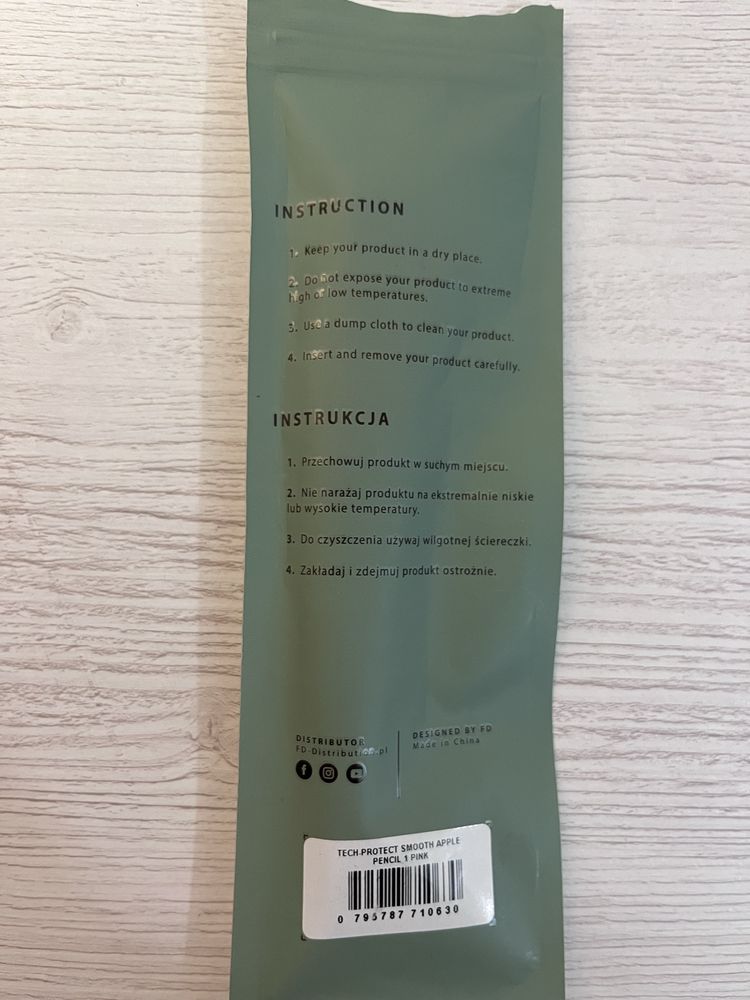 Silikonowe etui na Apple Pencil