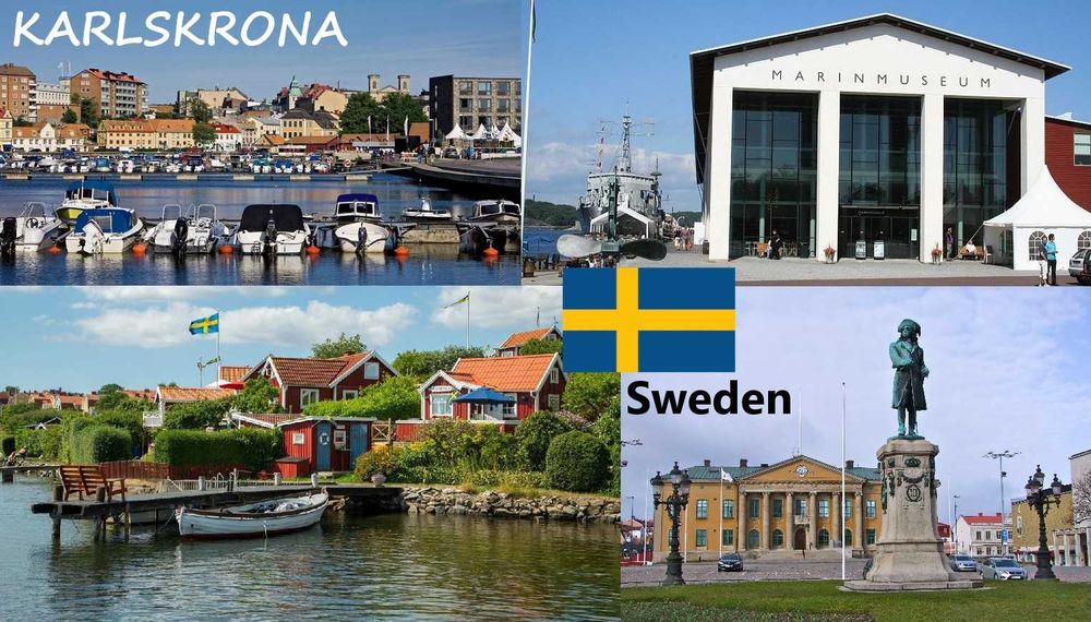 Magnes na lodówkę Szwecja Karlskrona