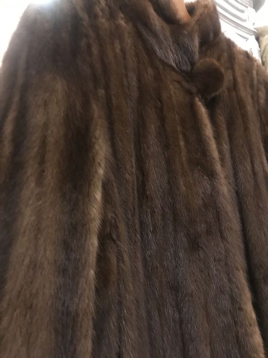 Futro z norek ,rozmiar duzy