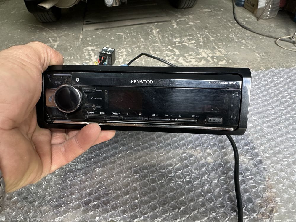 Процессорна автомагнитола Kenwood KDC-X5200BT