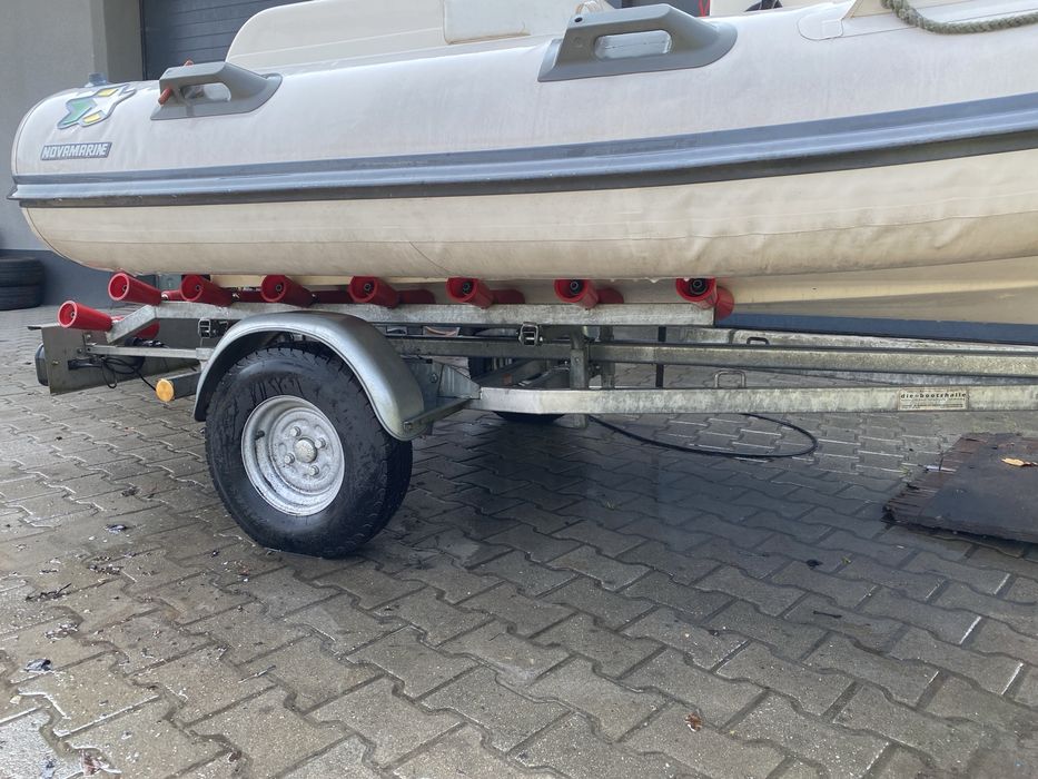 Ponton RH350 z nowa Przyczepka