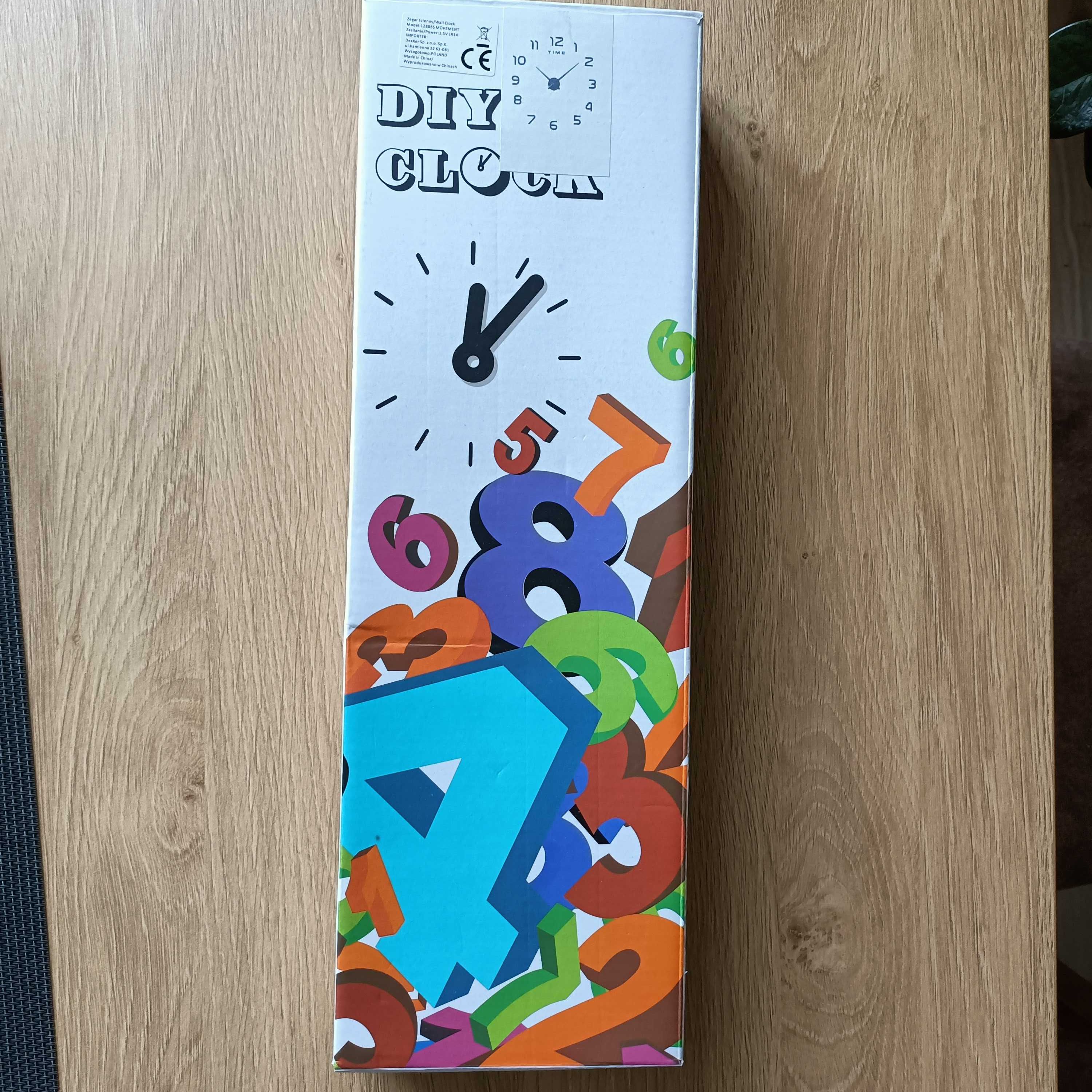 Zegar ścienny Diy clog