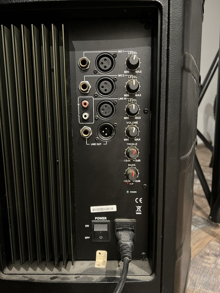 Zestaw głośniki RH Sound 400W z stojakami Athletic