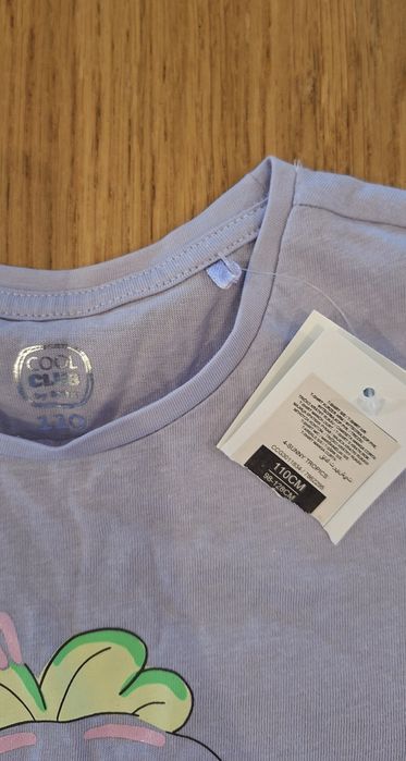 Bluzka z krótkim rękawem T-shirt 110 Smyk nowa z metką