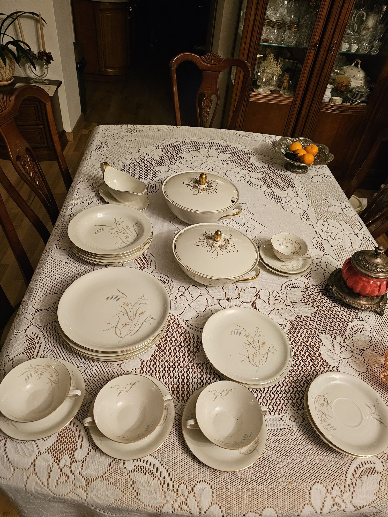 Zestaw obiadowy  porcelana Eschenbach Bavaria Germany a