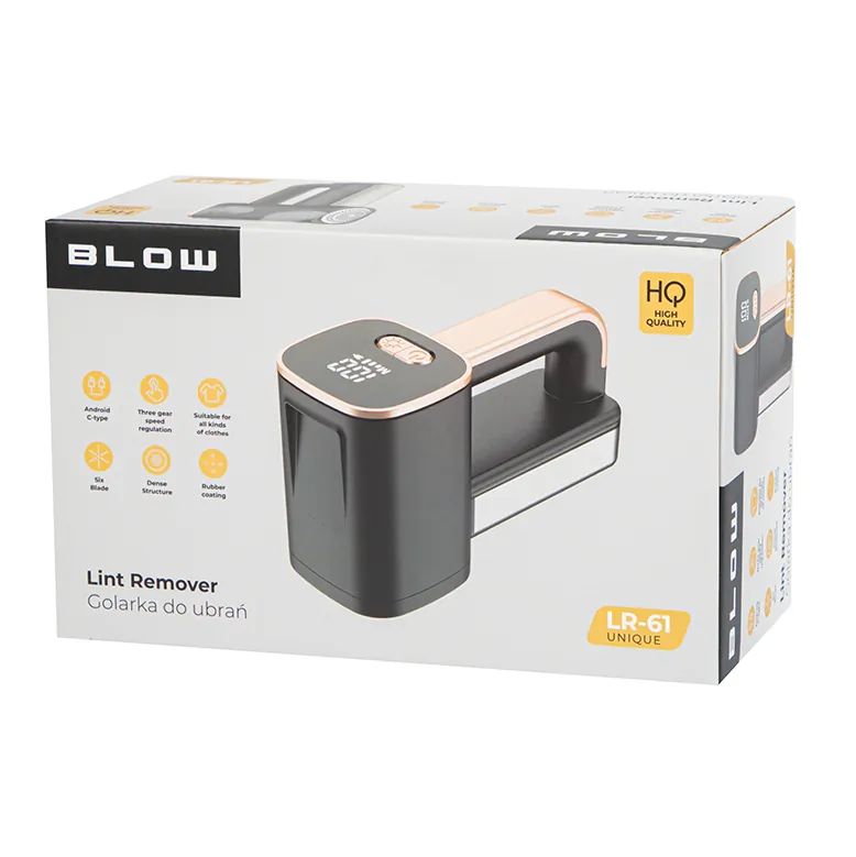 Bezprzewodowa golarka do ubrań BLOW LR-61 z latarką LED 44-404#