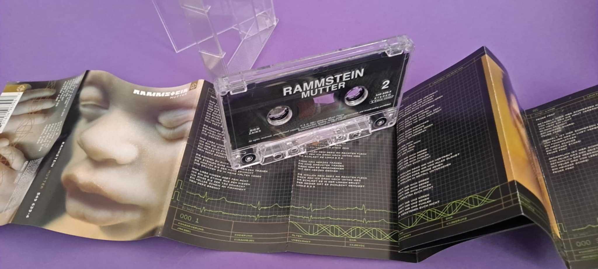 Rammstein – Mutter KASETA Poland 2001