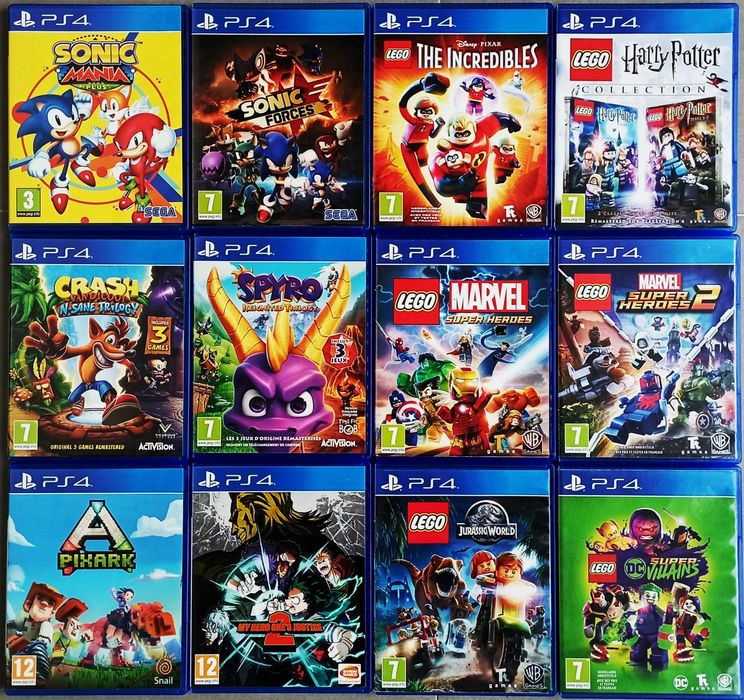 Jogos Infantis Playstation 4 (PS4)