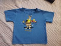 T-shirt bluzeczka chłopięca kangurek kieszonka 98 104