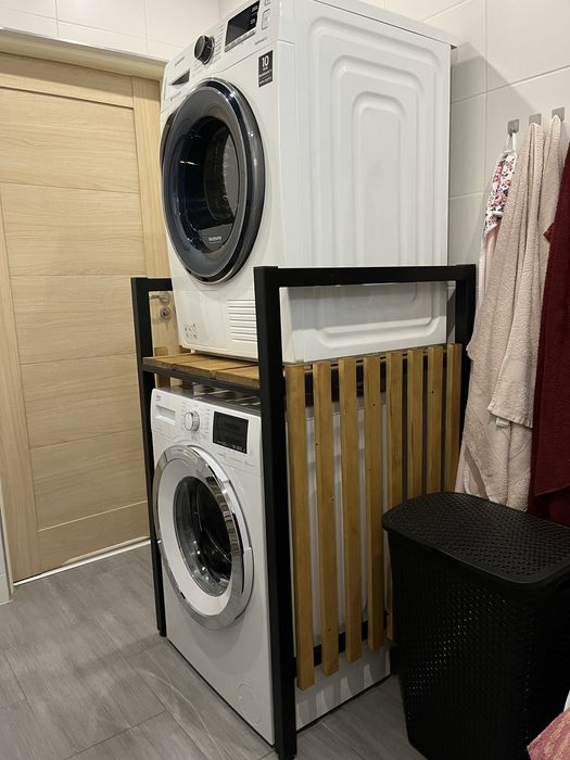 Stojak regał loft na suszarke pralke