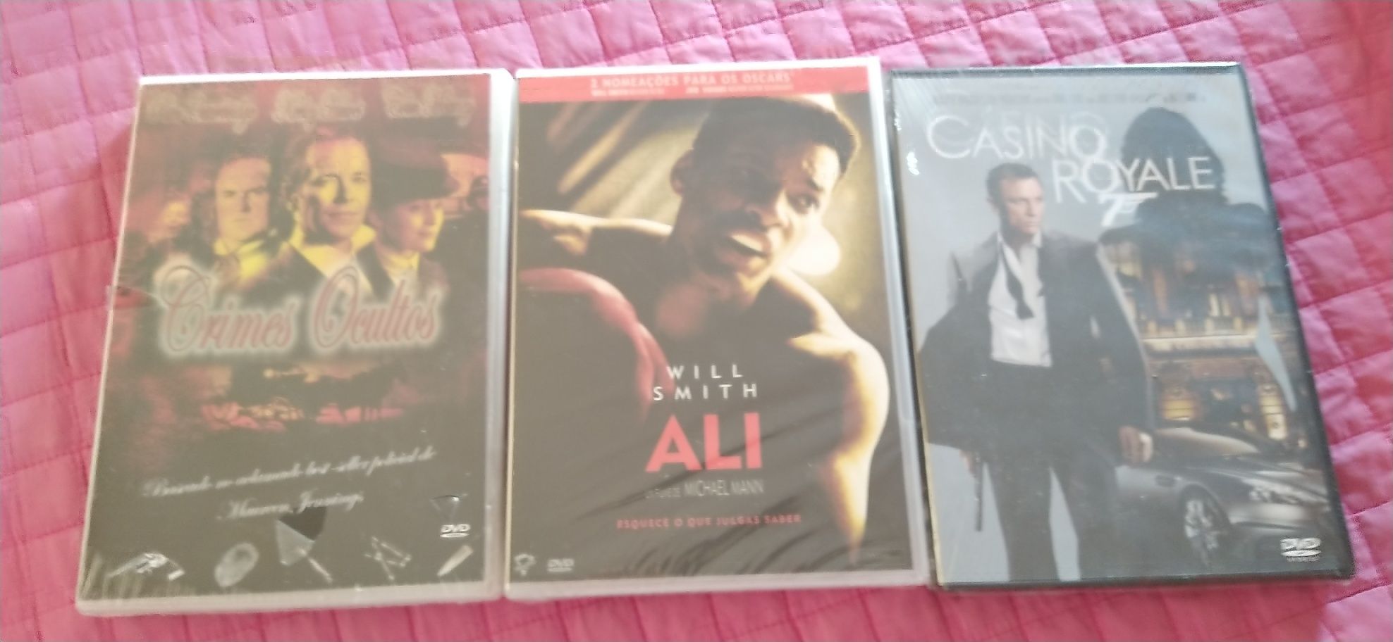 3 DVDs novos, preço lote