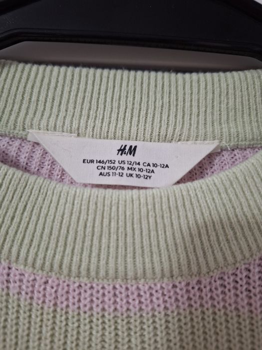 Sweterek dla dziewczynki 146 /152  HM