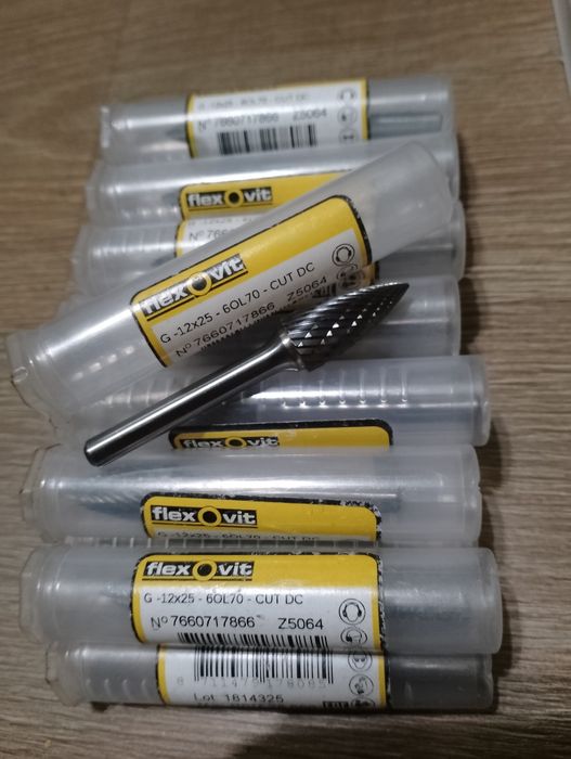 Frezy do metalu pilniki trzpieniowe 6/8 mm Pferd niemieckie