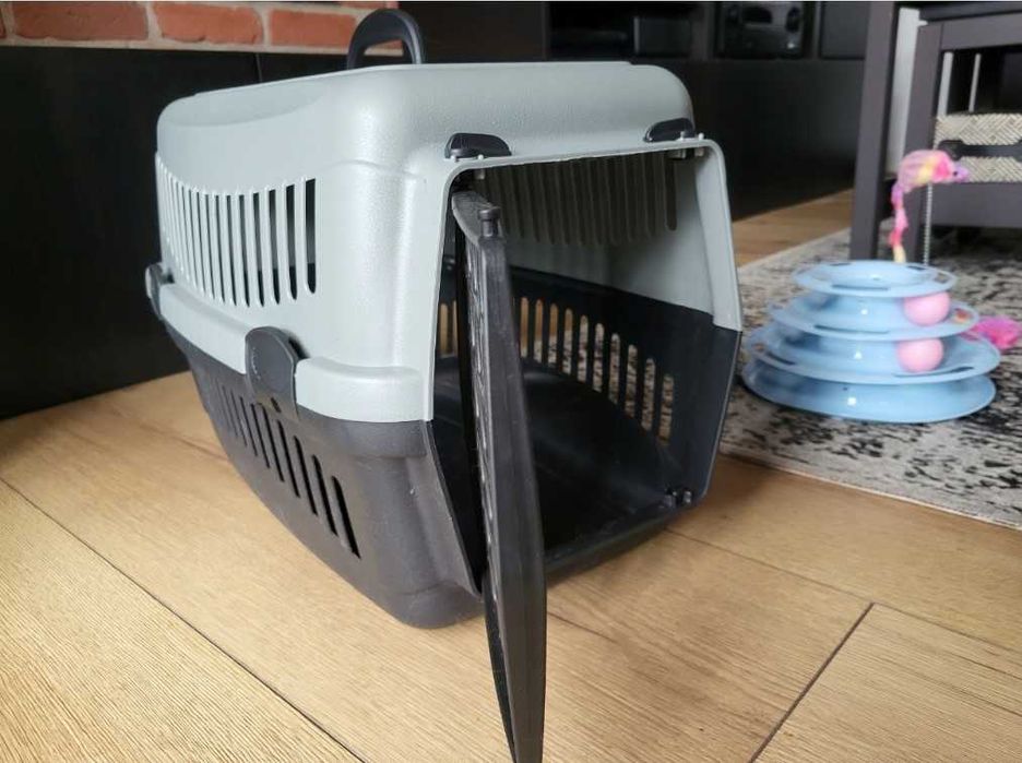 Transporter dla Kota Psa Królika Zwierząt Klatka Kojec Duży Solidny