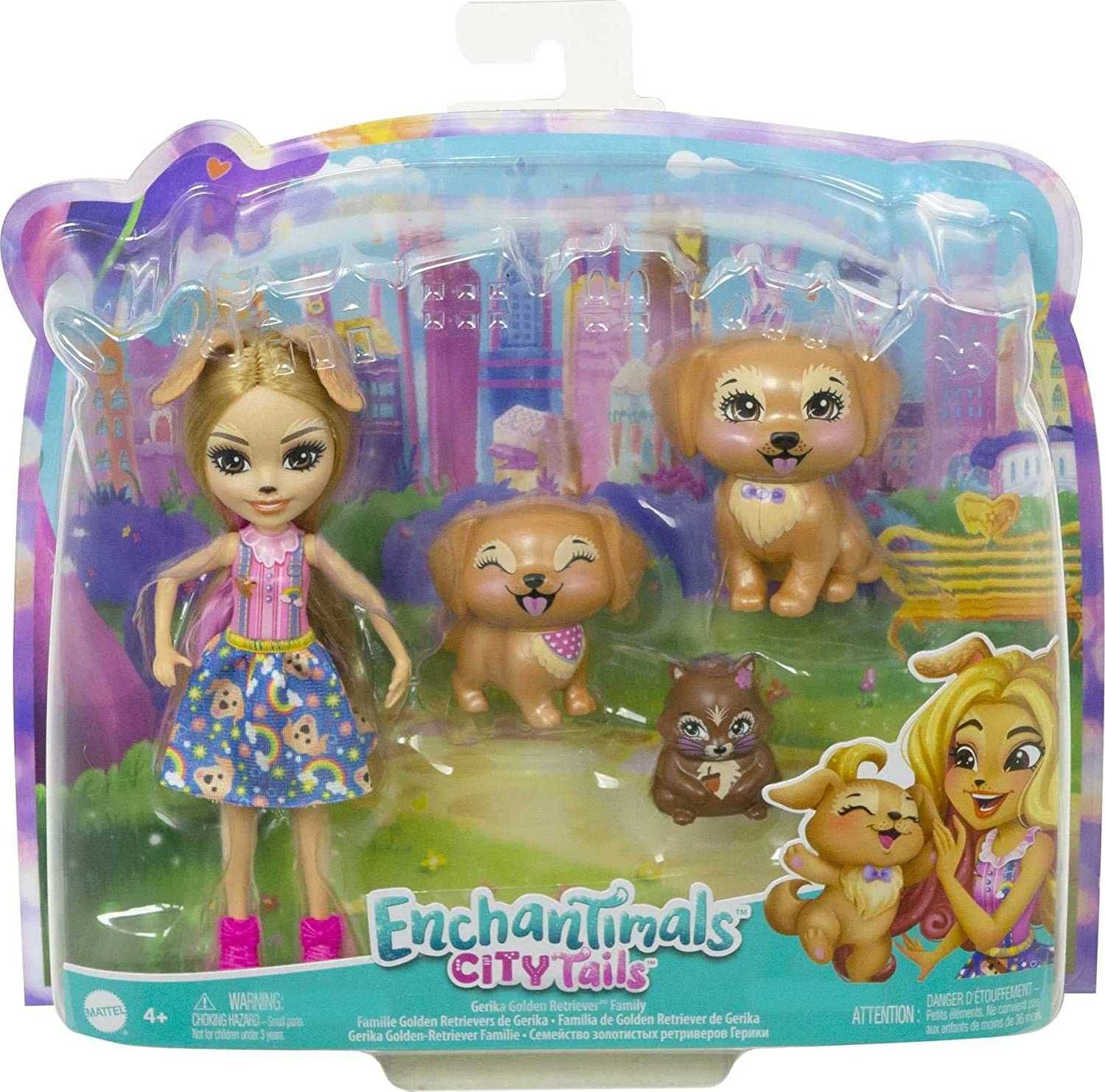Энчантималс Семья ретривера HHB85 Enchantimals Gerika Golden Retriever