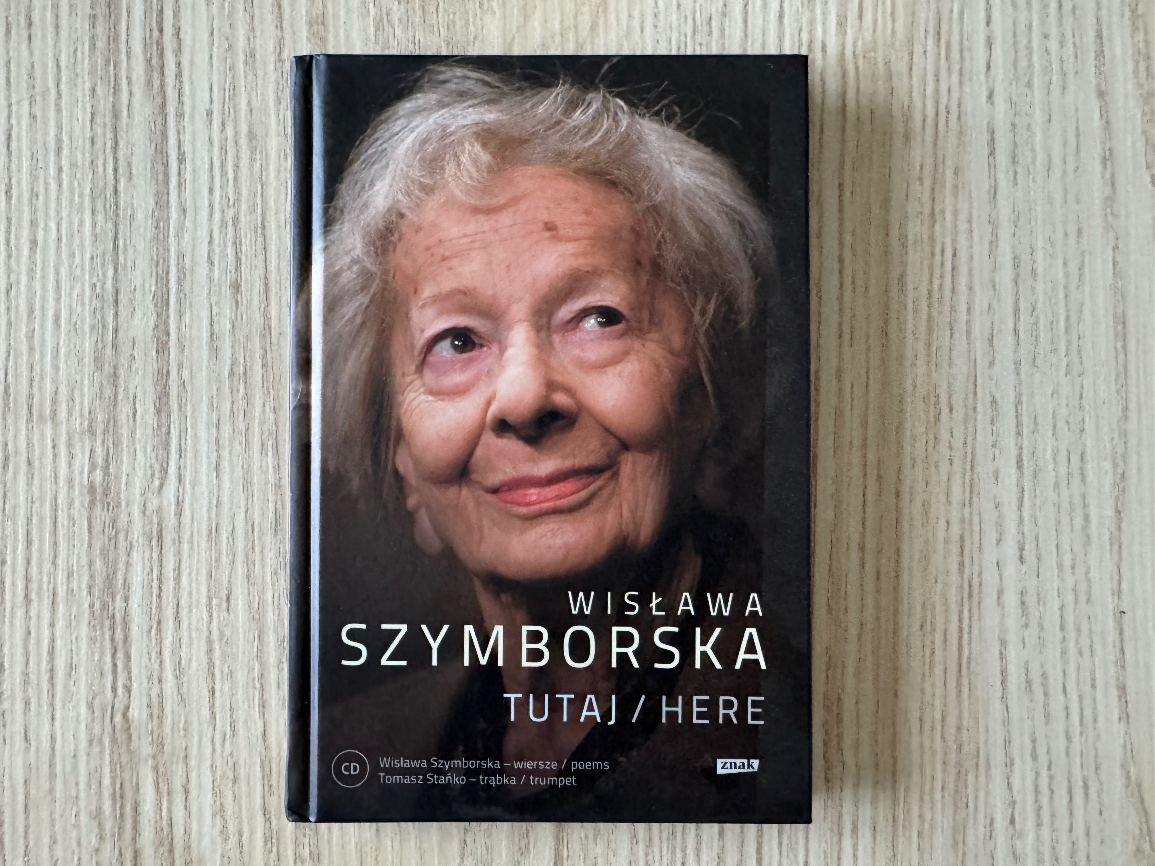 Wisława Szymborska - Tutaj / Here + płyta CD