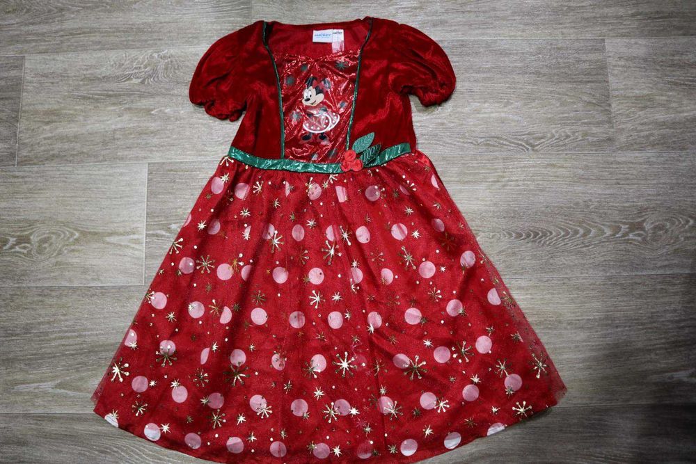 Новоноворічна сукня на дівчинку 6-8 років, зріст 122-128