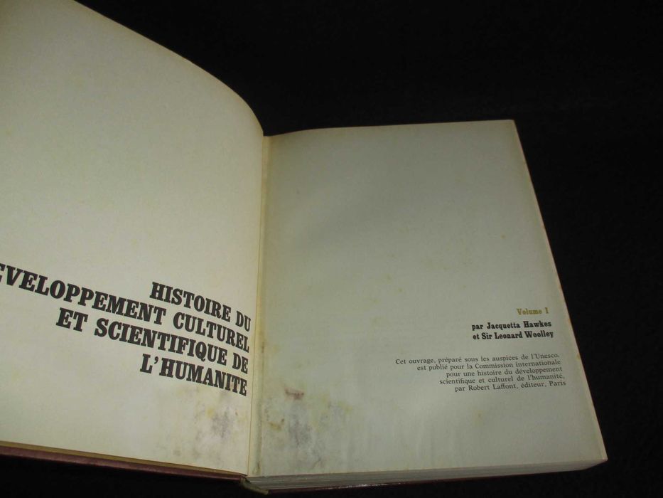Livros Histoire du développement culturel scientifique de l'humanité