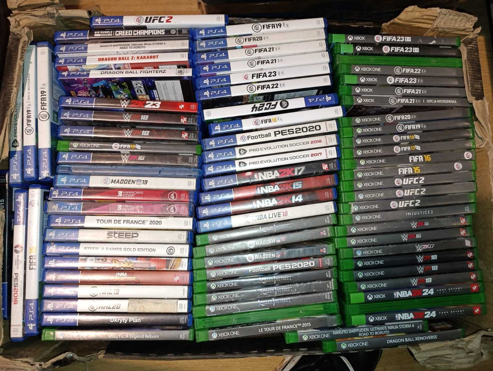 Kolekcja Gier na xbox one, Xbox one s, Xbox one x