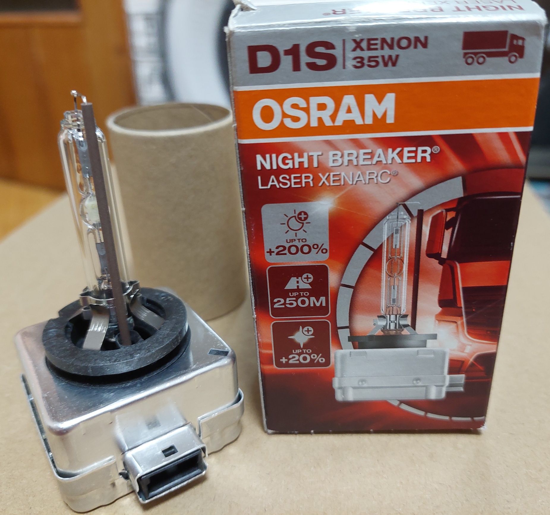 Osram Night Breaker Laser Xenarc D1S xenon ксенонова лампа