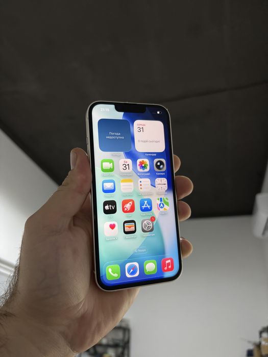 Apple iphone 13 256 gb айфон білий як новий 92%