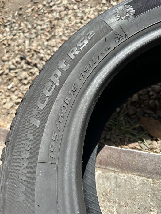 195/60 R16 Hankook Winter I*Cept RS2 /2шт../зима/ідеальний стан/