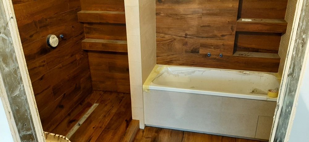 Укладка питки, кафель, ремонт ванни